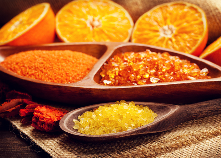 Orange Scrub + Hidratação